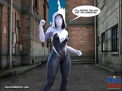 spider Gwen X rhino 2 - PARTIE 3